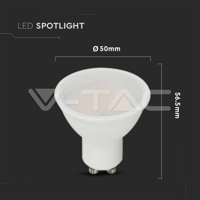 V-TAC PRO LED žiarovka GU10 10W 3000K