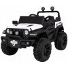 Joko Elektrické autíčko Jeep 4x4 Master Of Terain penové kolesá kožené sedadlo bielá Joko Elektrické autíčko Jeep 4x4 Master Of Terain penové kolesá kožené sedadlo bielá