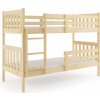 Poschodová posteľ s matracmi NATURAL 200x90 borovica (ekologická) Poschodová posteľ s matracmi NATURAL 200x90 borovica (ekologická)