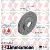 Brzdový kotúč ZIMMERMANN 250.1363.52 Brzdový kotúč ZIMMERMANN 250.1363.52