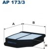 Vzduchový filter FILTRON AP 173/3 Vzduchový filter FILTRON AP 173/3