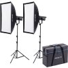 Nanlite FS-300B Bi-Colour 2 light kit with stand