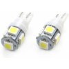 5-SMD LED diódy T10 5-SMD LED diódy T10