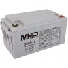 ABCtech MHPower GE65-12 Gelový akumulátor 12V/65Ah, Terminál T1 - M6, Deep Cycle ABCtech MHPower GE65-12 Gelový akumulátor 12V/65Ah, Terminál T1 - M6, Deep Cycle