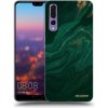 Picasee silikónový čierny obal pre Huawei P20 Pro - Green Picasee silikónový čierny obal pre Huawei P20 Pro - Green