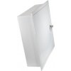Kovový rozvádzač montážna skriňa pod omietku 400x400x120mm OMP-4, lesklá biela Kovový rozvádzač montážna skriňa pod omietku 400x400x120mm OMP-4, lesklá biela