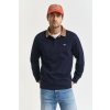 POLOKOŠEĽA GANT CORD COLLAR HEAVY RUGGER EVENING BLUE POLOKOŠEĽA GANT CORD COLLAR HEAVY RUGGER EVENING BLUE