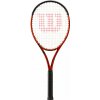 Výkonnostná tenisová raketa Wilson BURN 100ULS V5 oranžová,čierna Výkonnostná tenisová raketa Wilson BURN 100ULS V5 oranžová,čierna