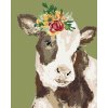 Diamondi Diamantové maľovanie - KRAVA S KVETINOU NA ZELENOM POZADIÍ (HALEY BUSH) Rámovanie: bez rámu a bez vypnutia plátna, Rozmer: 40x50 cm Diamondi Diamantové maľovanie - KRAVA S KVETINOU NA ZELENOM POZADIÍ (HALEY BUSH) Rámovanie: bez rámu a bez vypnutia plátna, Rozmer: 40x50 cm