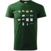 Očný lekár ikony - Tričko extra veľké (5-8XL) - 5XL ( Fľaškovozelená ) Očný lekár ikony - Tričko extra veľké (5-8XL) - 5XL ( Fľaškovozelená )