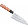 Kai KAI kuchynský nôž Seki Magoroku Red Wood Deba 15,5 cm MGR-0155D Kai KAI kuchynský nôž Seki Magoroku Red Wood Deba 15,5 cm MGR-0155D