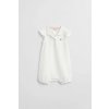 BODY GANT RUFFLED PIQUE ROMPER WHITE BODY GANT RUFFLED PIQUE ROMPER WHITE