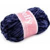 Pletacia ženilková priadza Doffy 100 g - (919) modrá tmavá Pletacia ženilková priadza Doffy 100 g - (919) modrá tmavá