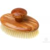MKN - Masážna kefa - olivové drevo a prírodné štetiny MKN - Masážna kefa - olivové drevo a prírodné štetiny