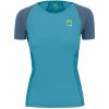 KARPOS Cyklistické tričko s krátkym rukávom - LAVAREDO EVO W - modrá KARPOS Cyklistické tričko s krátkym rukávom - LAVAREDO EVO W - modrá