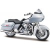 MAISTO HD Motocykel 2002 FLTR Road Glide metal oranžová blister box 1:18