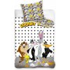 TipTrade Obliečka Detské obliečky - Kamaráti z Looney Tunes komiks biela TipTrade Obliečka Detské obliečky - Kamaráti z Looney Tunes komiks biela