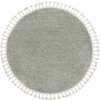Dywany Łuszczów , Kusový koberec Berber 9000 green kruh, 160x160 (priemer) kruh, zelená, obývacia izba Dywany Łuszczów , Kusový koberec Berber 9000 green kruh, 160x160 (priemer) kruh, zelená, obývacia izba