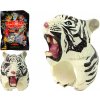 LEAN TOYS Prsteň na ruku Tiger biela