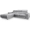 Rohová rozkladacia sedačka s úložným priestorom Noto - sivá Strana: Ľavá Rohová rozkladacia sedačka s úložným priestorom Noto - sivá Strana: Ľavá