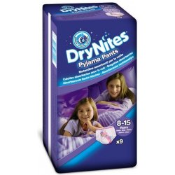 Huggies Dry Nites large girls 9ks