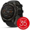 Garmin fenix 8 - 47mm, Sapphire Solar, Carbon Gray DLC, Black/Pebble Gray band Garmin fenix 8 - 47mm, Sapphire Solar, Carbon Gray DLC, Black/Pebble Gray band