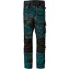 Rimeck Vertex Camo Panske pracovné nohavice W09 camouflage petrol Rimeck Vertex Camo Panske pracovné nohavice W09 camouflage petrol