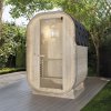Vonkajšia sauna Home Deluxe CUBE S 194 x 120 x 128,2 cm Vonkajšia sauna Home Deluxe CUBE S 194 x 120 x 128,2 cm