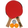 Set na pingpong SULOV 2ST-02, 2 x raketa, 3 x míč Set na pingpong SULOV 2ST-02, 2 x raketa, 3 x míč
