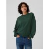 GAP Oversize mikina s logom Zelená XS GAP Oversize mikina s logom Zelená XS