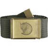 Fjällräven Canvas Brass Belt 4 cm., Farba MOUNTAIN GREY Fjällräven Canvas Brass Belt 4 cm., Farba MOUNTAIN GREY
