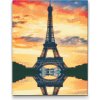 Vymalujsisam.sk Diamantovanie podľa čísiel - Eiffelova veža Veľkosť: 40x50cm, Rám: Na kartónovej doske, Diamanty: Okrúhle Vymalujsisam.sk Diamantovanie podľa čísiel - Eiffelova veža Veľkosť: 40x50cm, Rám: Na kartónovej doske, Diamanty: Okrúhle