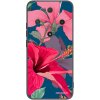 Picasee silikónový čierny obal pre Honor Magic6 Lite 5G - Hibiscus Picasee silikónový čierny obal pre Honor Magic6 Lite 5G - Hibiscus