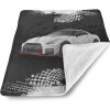 Sablio Deka pre bábätko Nissan GTR 35 Čierny - 90x120 cm Sablio Deka pre bábätko Nissan GTR 35 Čierny - 90x120 cm