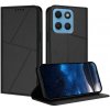 Knižkové puzdro Motorola Moto G67 5G / G77 5G magnetické čierne Knižkové puzdro Motorola Moto G67 5G / G77 5G magnetické čierne