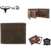 Wild RM-05-BAW BUFFALO hnedá pánska kožená peňaženka 10,5 x 8,7 x 2,5 cm Wild RM-05-BAW BUFFALO hnedá pánska kožená peňaženka 10,5 x 8,7 x 2,5 cm