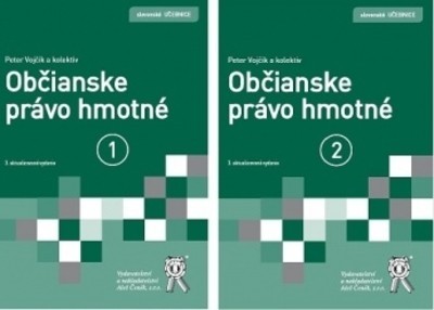 Občianske právo hmotné 1.+2. díl, 3. vydanie - Peter Vojčík