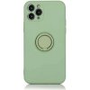 SES Silikónový ochranný obal s držiakom na prst pre Apple iPhone 14 Pro Max - svetlo zelený 11635 SES Silikónový ochranný obal s držiakom na prst pre Apple iPhone 14 Pro Max - svetlo zelený 11635