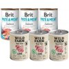 BRIT PATE & MEAT SALMON 3x400g & WILD FARM Pate Lamb 3x400g bezlepkové krmivo pre psov BRIT PATE & MEAT SALMON 3x400g & WILD FARM Pate Lamb 3x400g bezlepkové krmivo pre psov