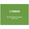 Yamaha Powder Pad Paper Yamaha Powder Pad Paper