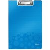 Dosky s klipom Leitz WOW metalické modré Dosky s klipom Leitz WOW metalické modré