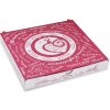 Wimex Krabica na pizzu z vlnitej lepenky 24 x 24 x 3 cm, 100 ks Wimex Krabica na pizzu z vlnitej lepenky 24 x 24 x 3 cm, 100 ks