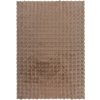 Flair Rugs Waffle Faux Fur Hnedá