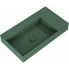 Elita Level umývadlo 80.5x45.5 cm obdĺžnik klasické umývadlo zelená RE041461177010 Elita Level umývadlo 80.5x45.5 cm obdĺžnik klasické umývadlo zelená RE041461177010