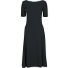 Lauren Ralph Lauren Dlhé šaty MUNZIE-ELBOW SLEEVE-DAY DRESS Čierna Lauren Ralph Lauren Dlhé šaty MUNZIE-ELBOW SLEEVE-DAY DRESS Čierna