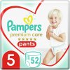 Pampers Premium Care Pants Pienkové nohavičky vel. 5, 12-17 kg, 52 ks