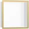 Hansgrohe XtraStoris Individuálna zapustená polica 30x30x10 cm, matná biela/zlatá 56099990 Hansgrohe XtraStoris Individuálna zapustená polica 30x30x10 cm, matná biela/zlatá 56099990