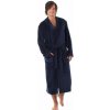 RIO pánský župan se šálovým límcem - tmavě modrá 5952 - XL RIO pánský župan se šálovým límcem - tmavě modrá 5952 - XL