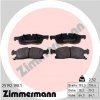 ZIMMERMANN Sada brzdových platničiek kotúčovej brzdy 25192.190.1 ZIMMERMANN Sada brzdových platničiek kotúčovej brzdy 25192.190.1