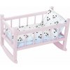 Petitcollin Postieľka ružová (pre bábiku do 40 cm) Petitcollin Postieľka ružová (pre bábiku do 40 cm)